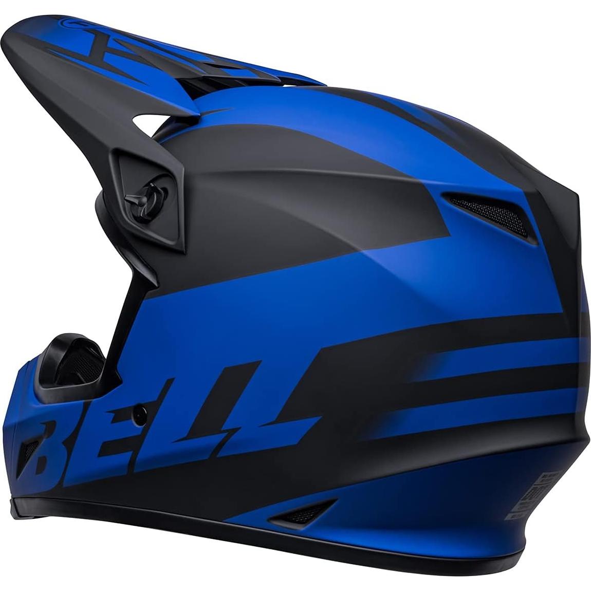 Casco de Motocross BELL MX-9 MIPS Disrupt Negro/Azul