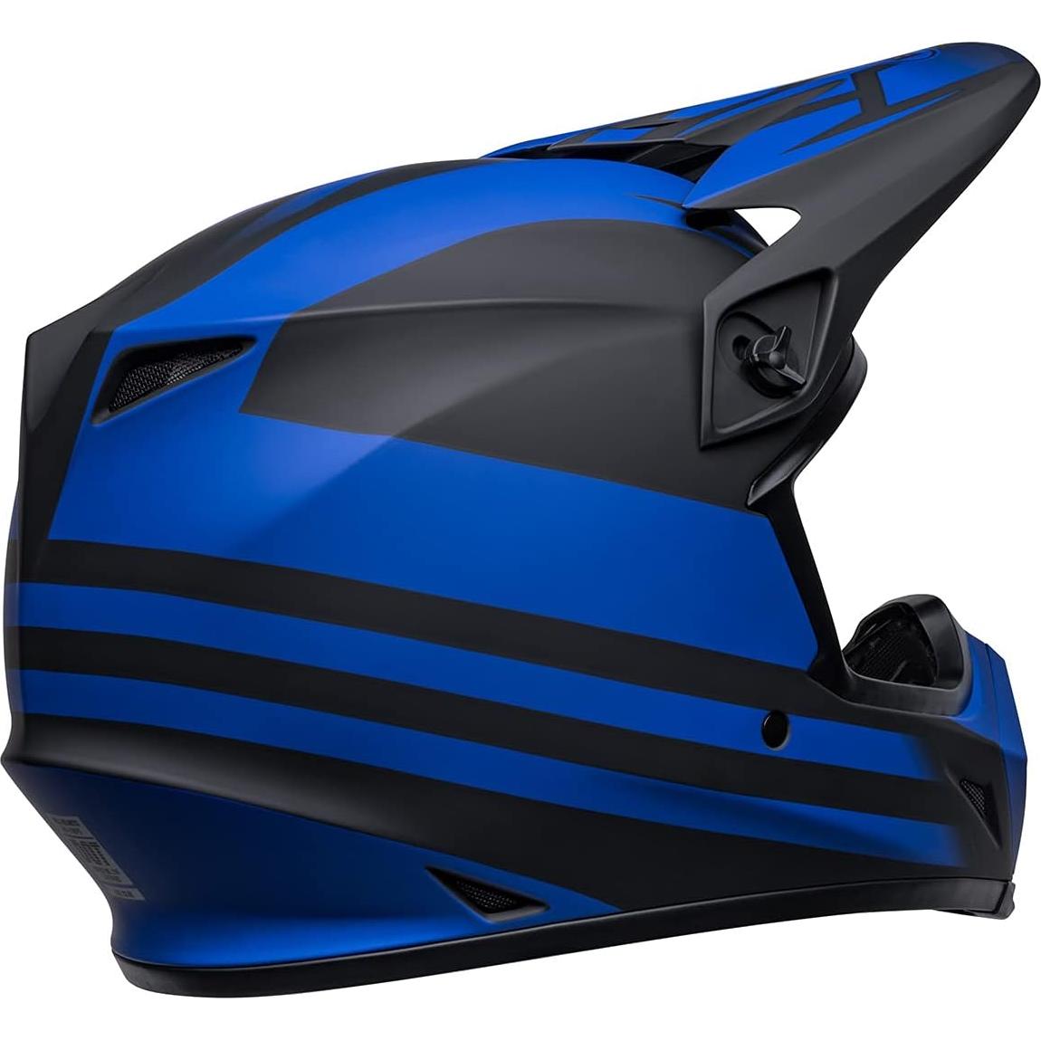 Casco de Motocross BELL MX-9 MIPS Disrupt Negro/Azul