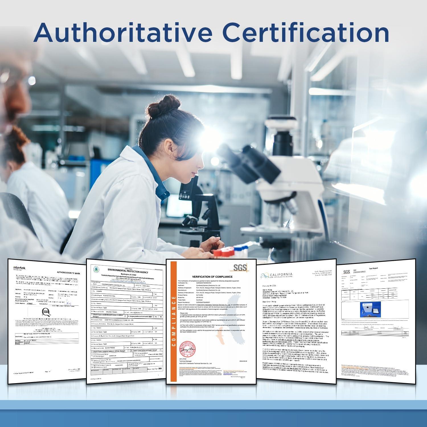 Purificador de Aire DBFIT AP-M1419 HEPA 222.97 m² Blanco