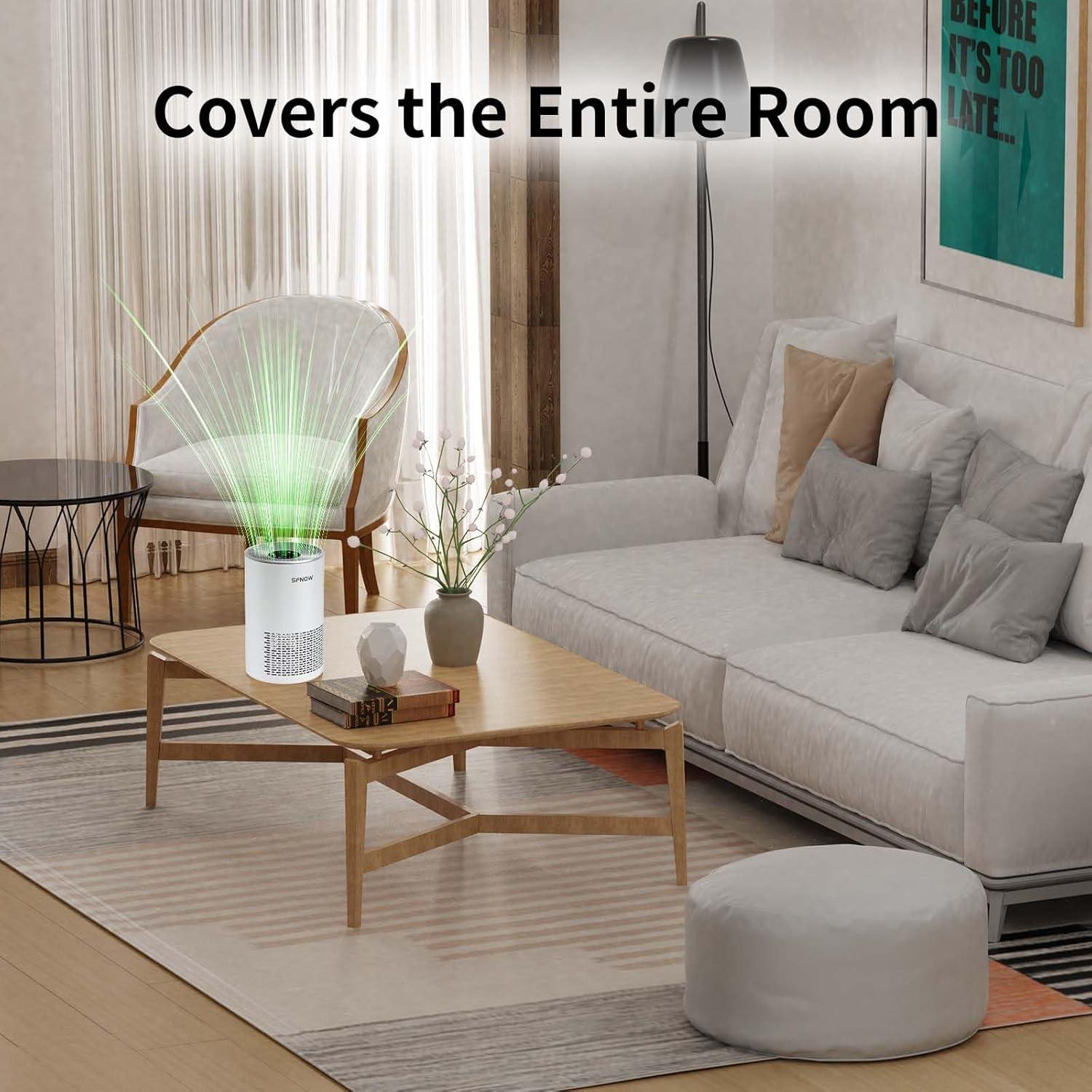 Purificador de aire HEPA SAP300C para hogar y oficina 100 m²