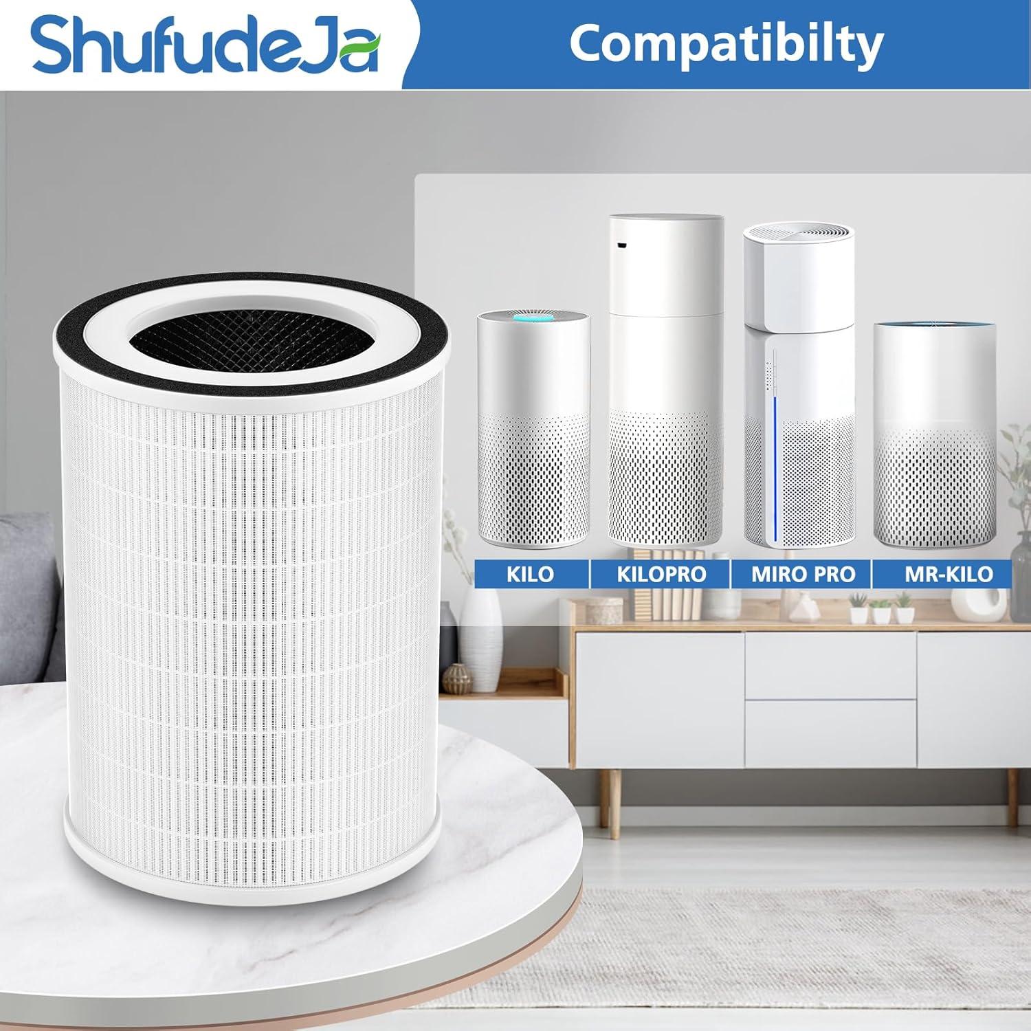 Filtro HEPA Verdadero Afloia KILO, KILOPLUS, KILOPRO - Paquete de 2