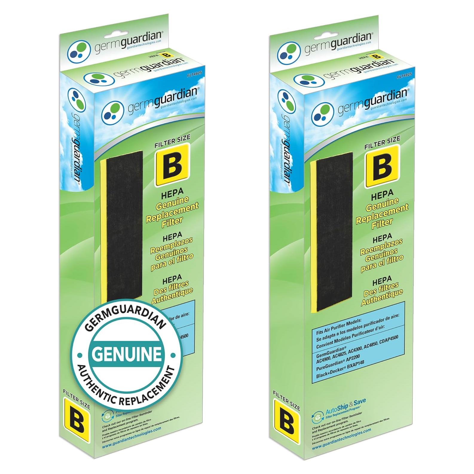 Filtro HEPA Genuino GermGuardian FLT48252PK - Paquete de 2