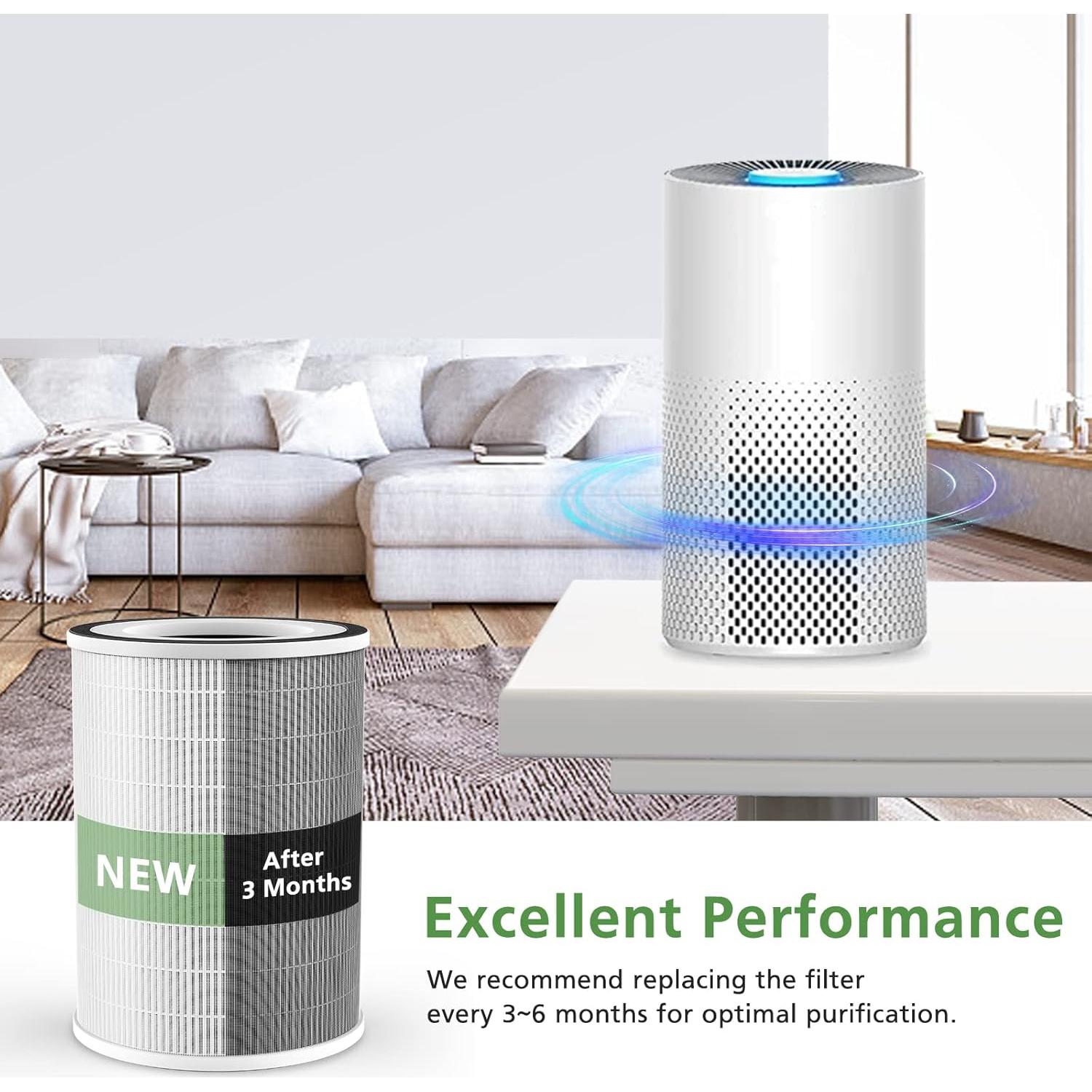 Filtros HEPA Verdadero WILERDA KILO - Paquete de 2 Unidades