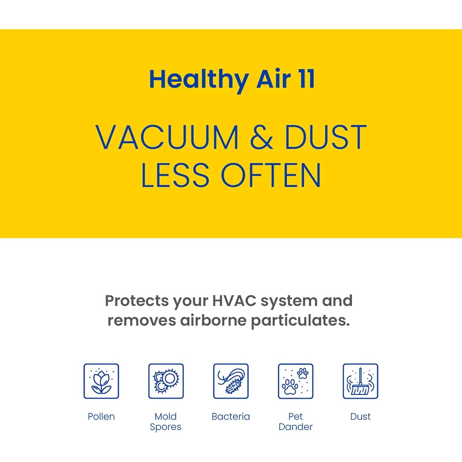 Filtro de Aire AprilAire 210 MERV 11 20x25x4 para Purificadores