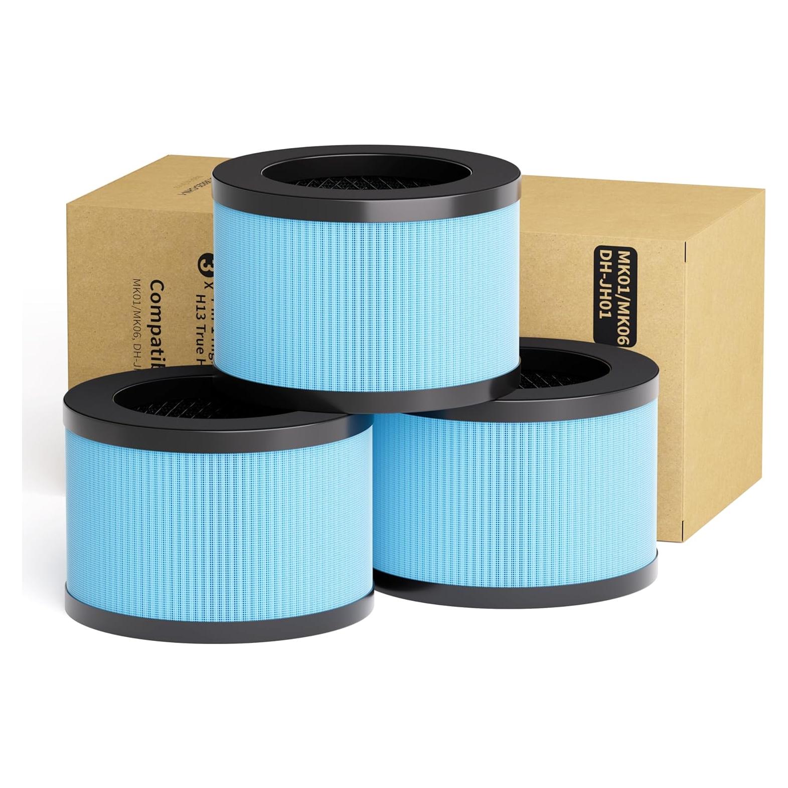 Filtro HEPA PacHamper PH-TZ-K1-B-3 Compatible AROEVE MK01 MK06