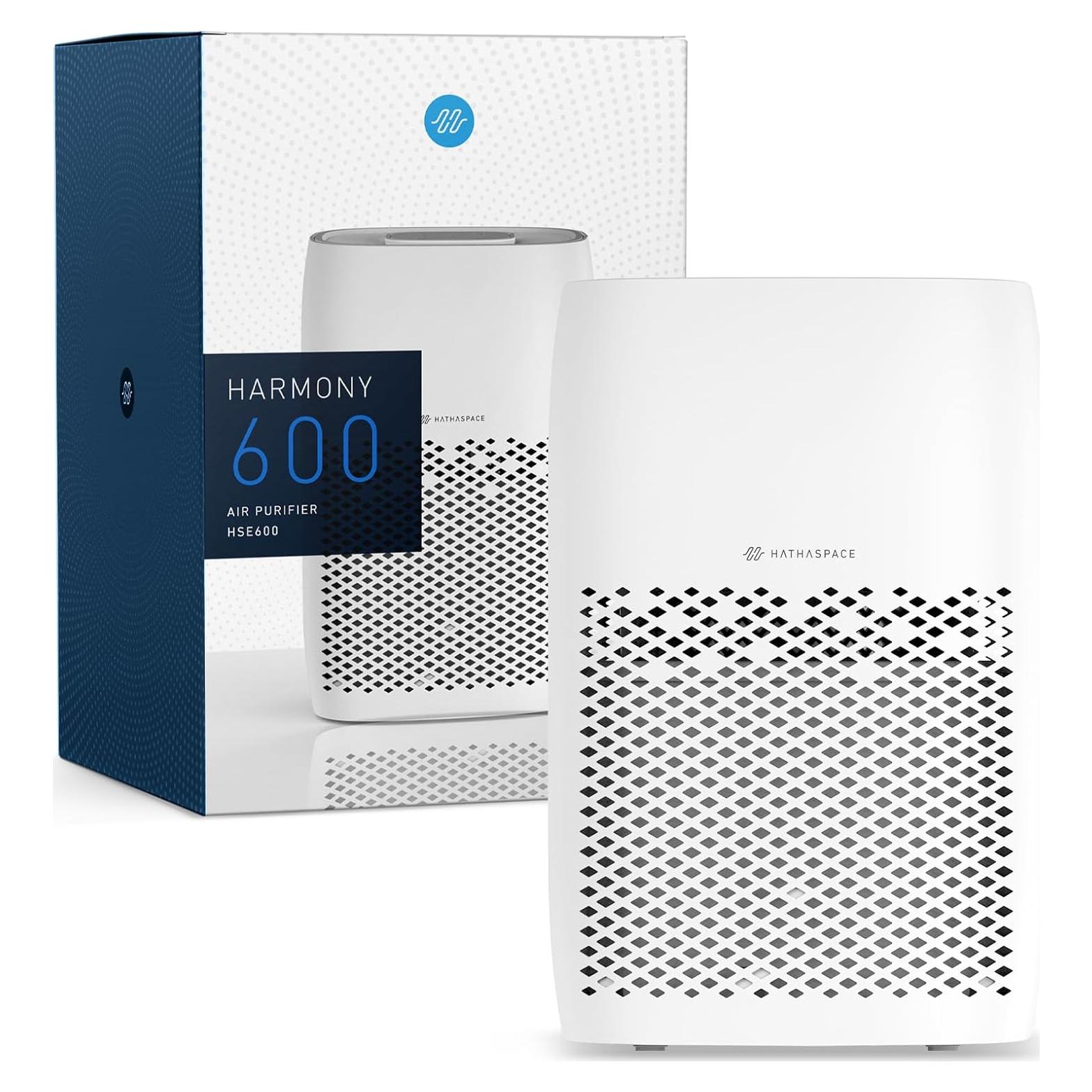 Purificador de Aire HATHASPACE HSE600 HEPA 99.9% 55.74 m²