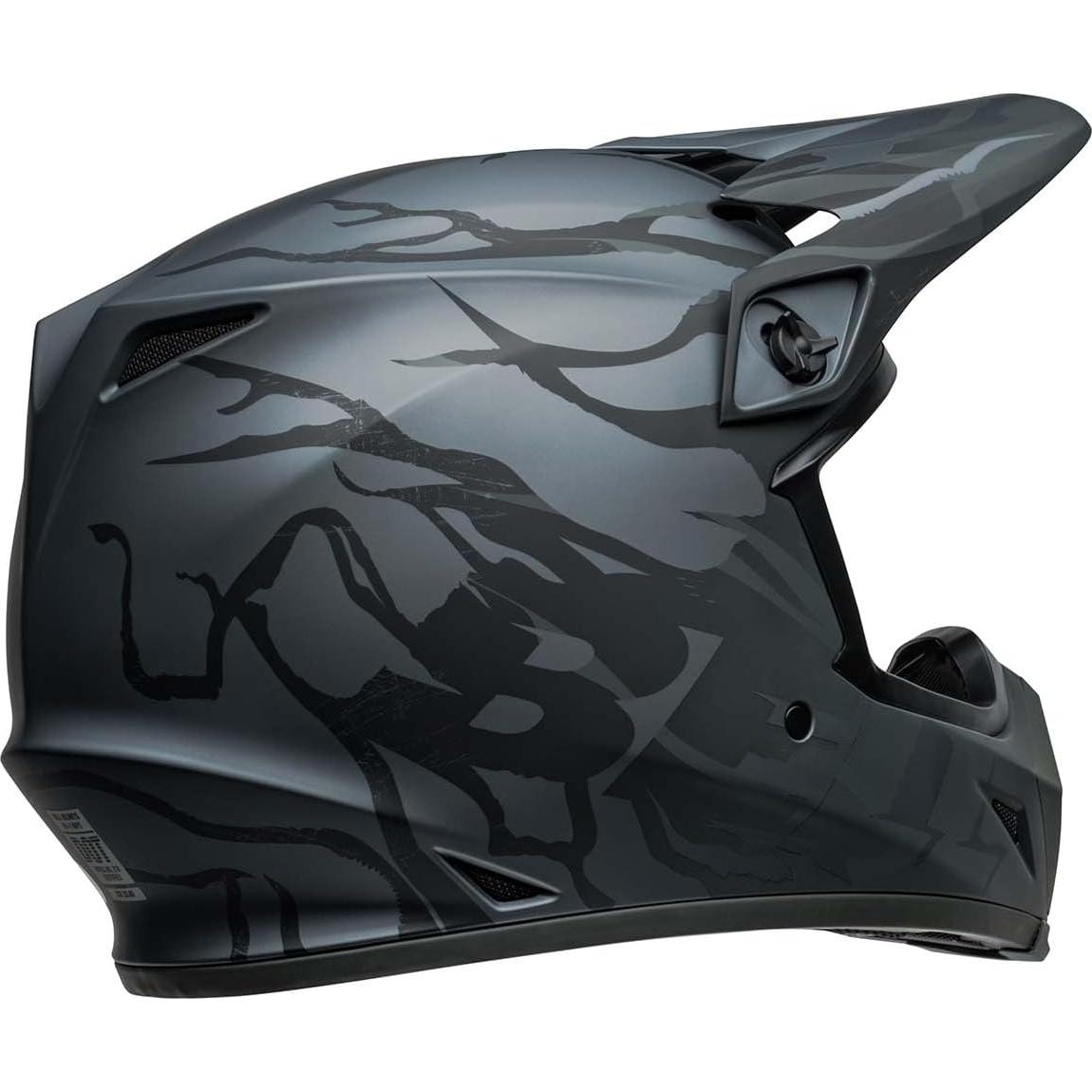 Casco de Motocross BELL MX-9 MIPS XX-Large Negro Mate