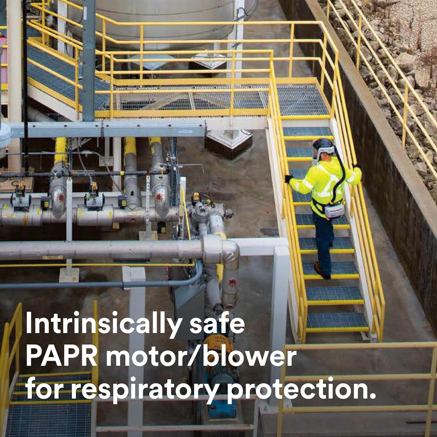 Respirador PAPR 3M TR-800-HIK con Batería y Filtros NIOSH