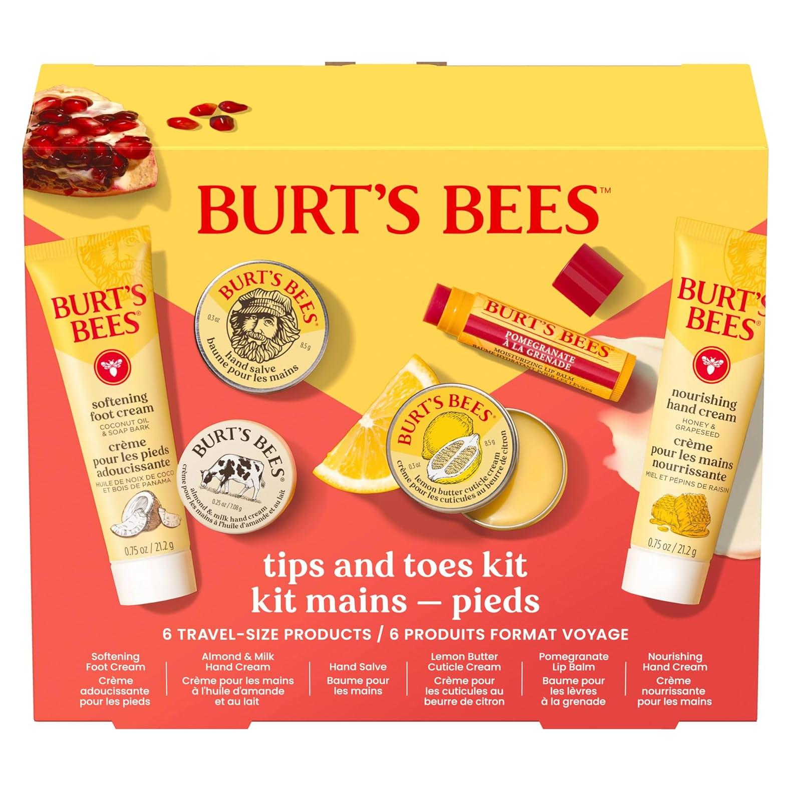 Kit de Cuidado de Piel Burt's Bees - 6 Productos Viaje