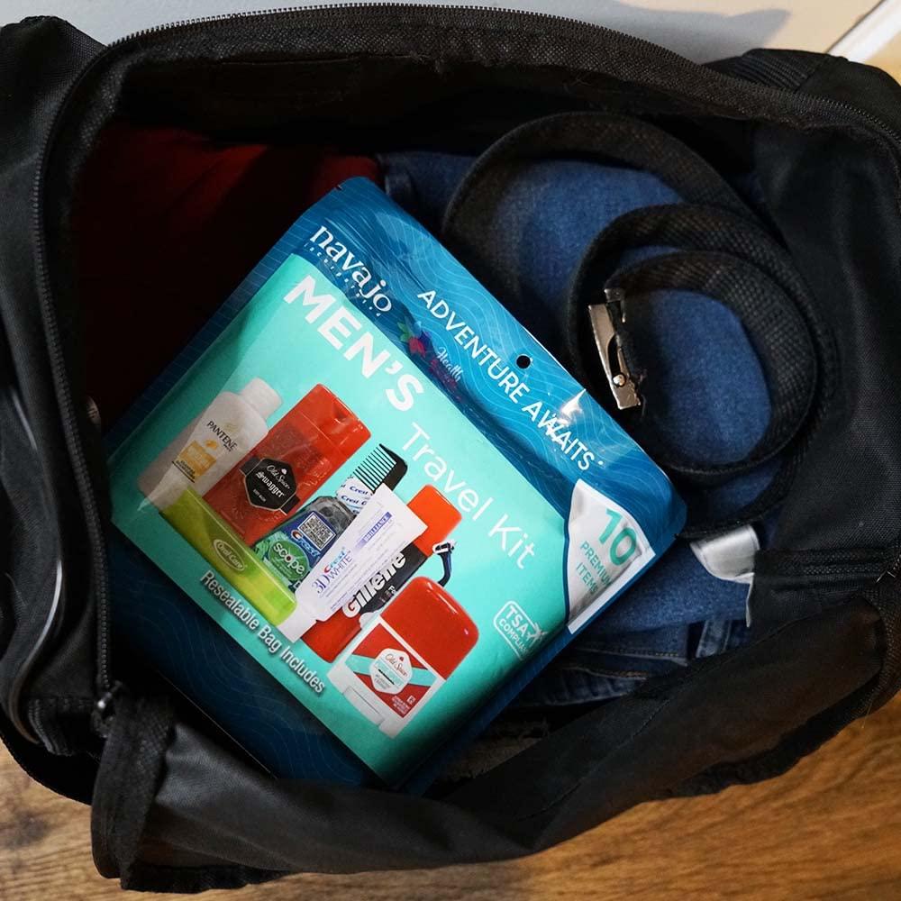 Kit de Viaje Reutilizable para Hombres 10 Piezas Handy Solutions