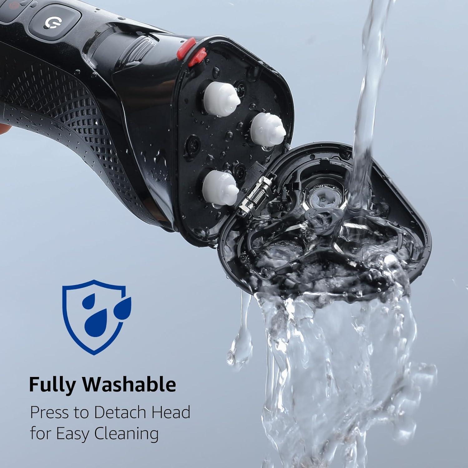 Afeitadora Eléctrica Inalámbrica Rategist 3 en 1 Impermeable