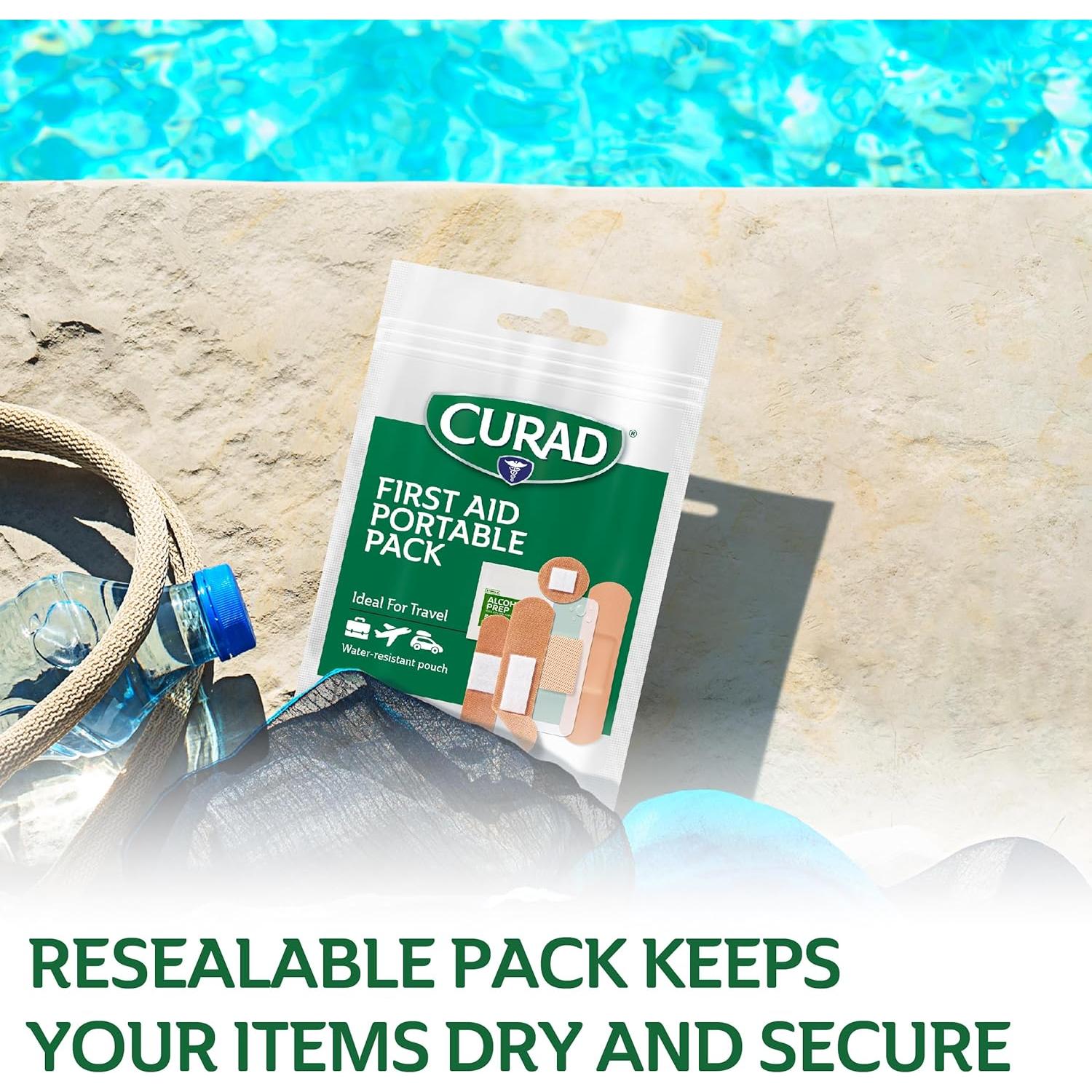Kit de Primeros Auxilios CURAD Portátil 15 Elementos 190g