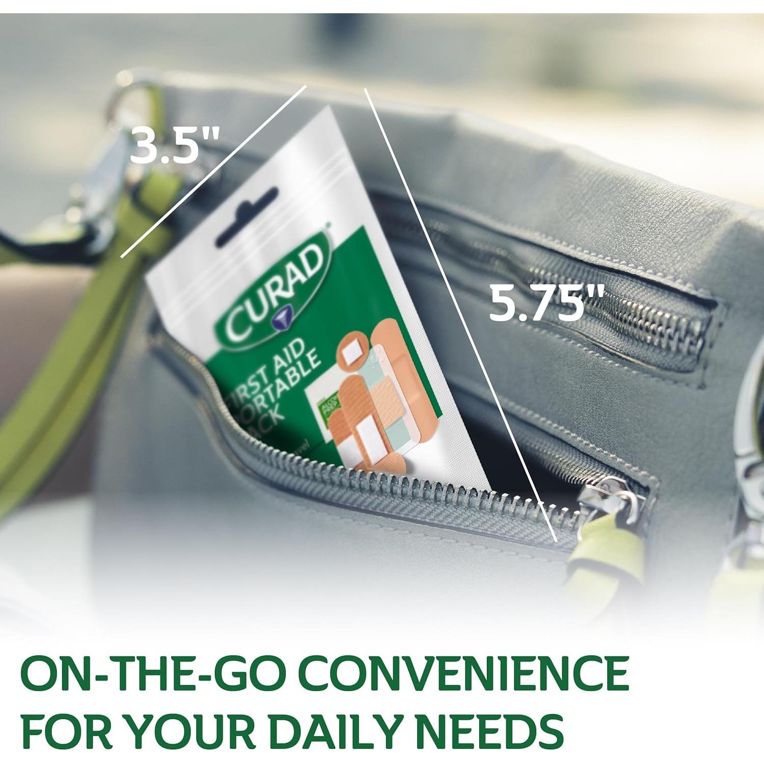 Kit de Primeros Auxilios CURAD Portátil 15 Elementos 190g