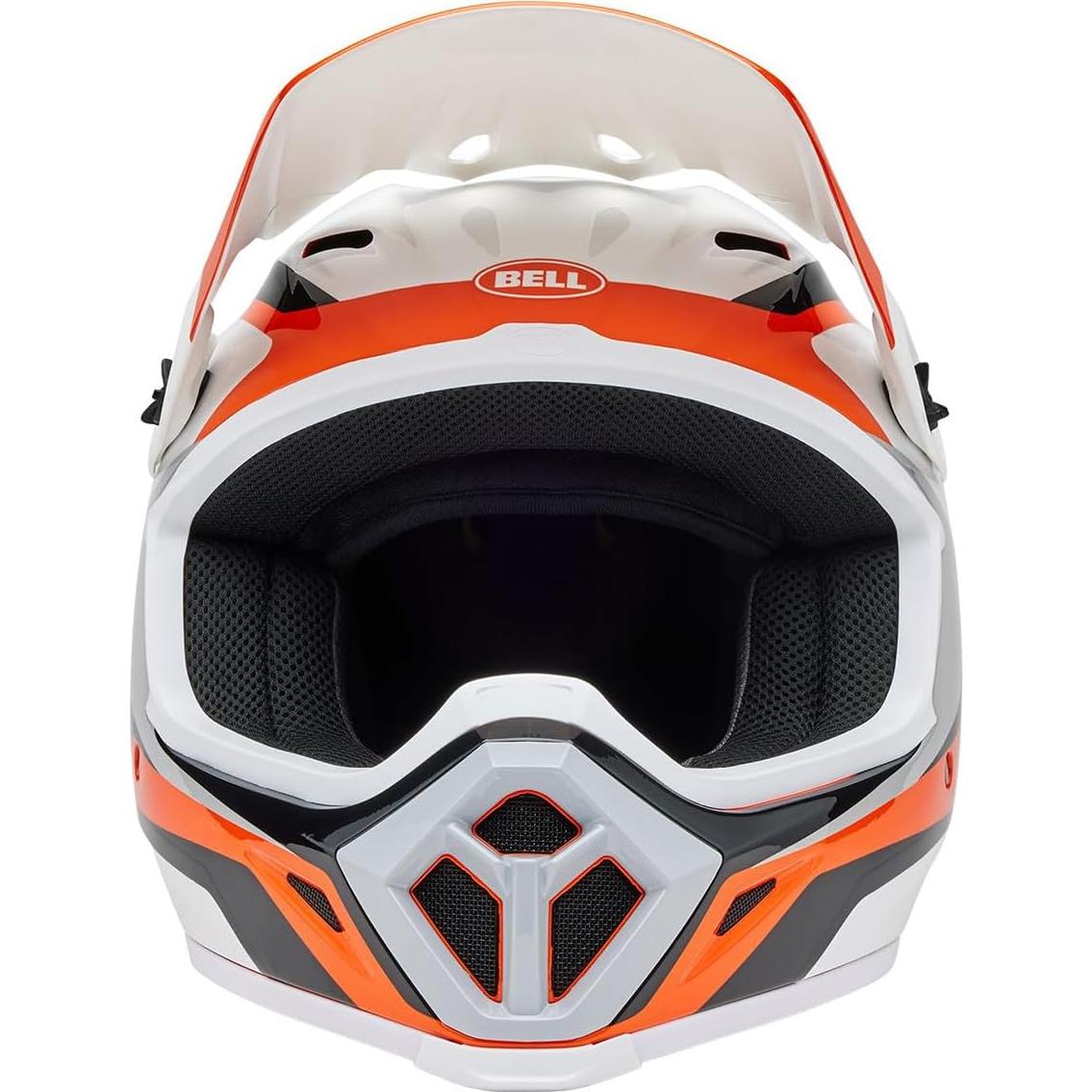 Casco de Motocross BELL MX-9 MIPS Naranja Brillante