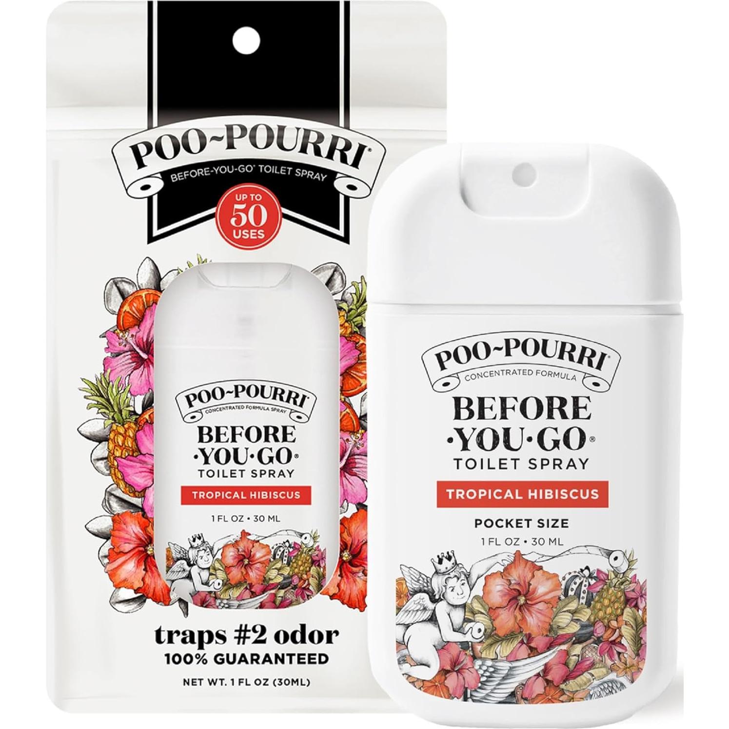 Rociador de Baño Poo-Pourri Hibisco Tropical 30 ml - Viaje