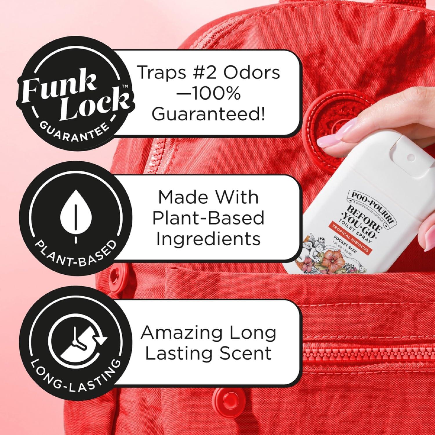 Rociador de Baño Poo-Pourri Hibisco Tropical 30 ml - Viaje