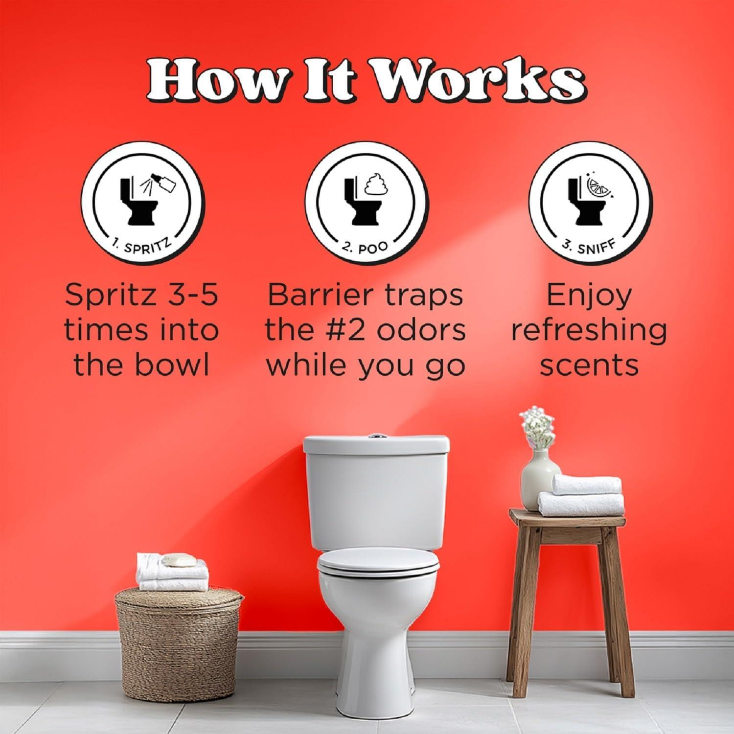 Rociador de Baño Poo-Pourri Hibisco Tropical 30 ml - Viaje