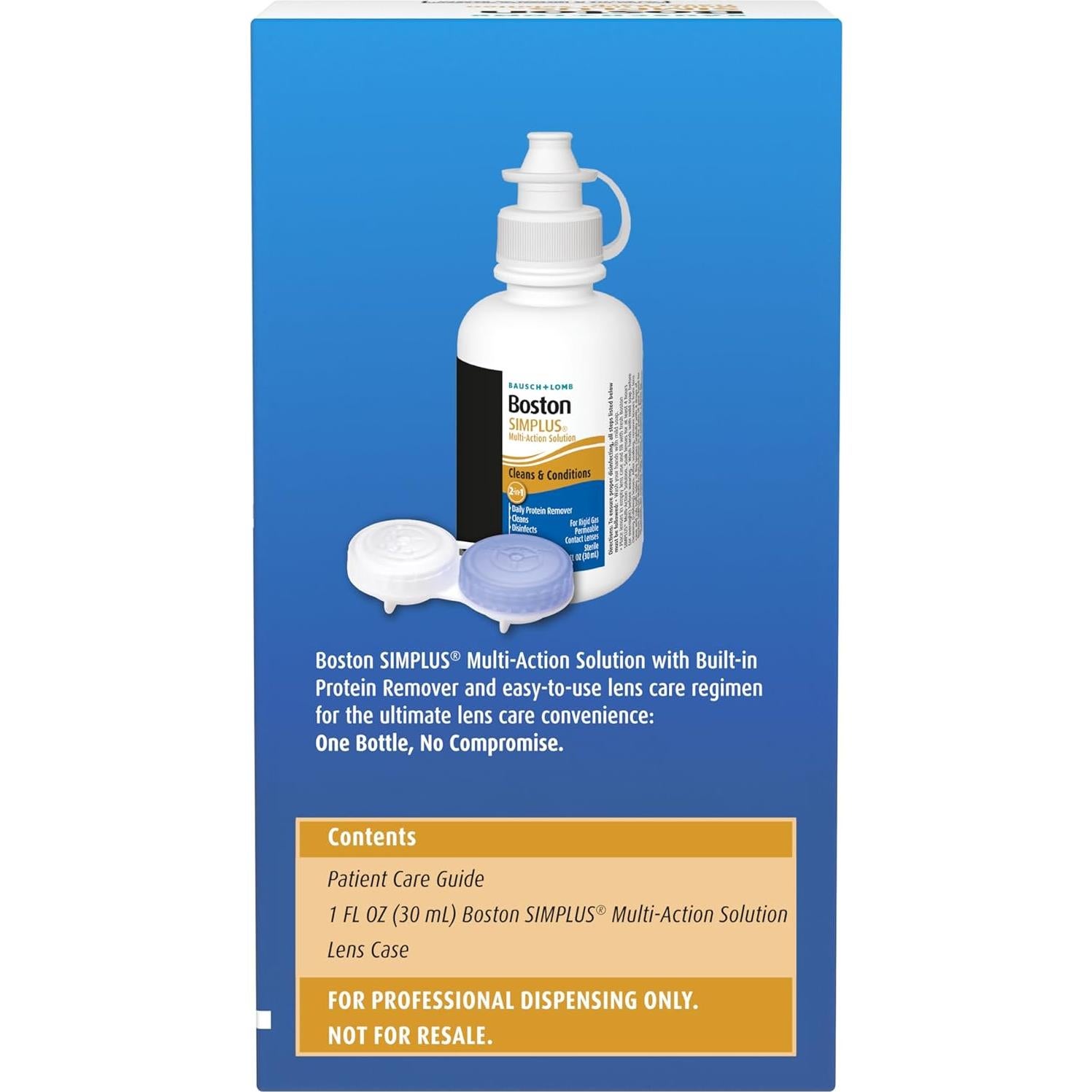 Boston SIMPLUS Solución Multi-Acción 30 mL para Lentes RGP