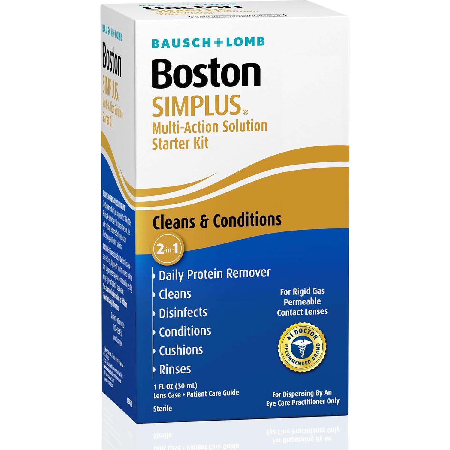 Boston SIMPLUS Solución Multi-Acción 30 mL para Lentes RGP