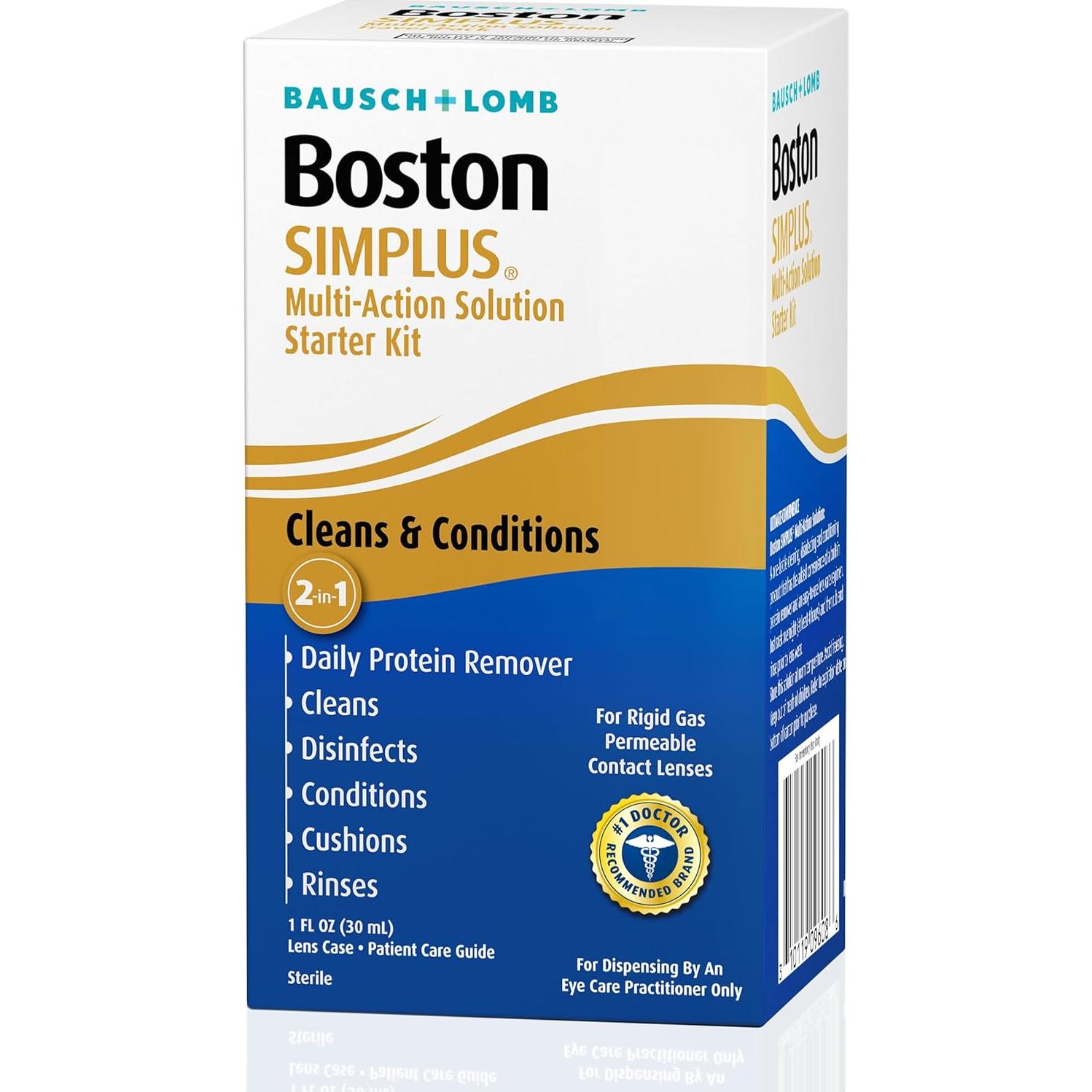 Boston SIMPLUS Solución Multi-Acción 30 mL para Lentes RGP