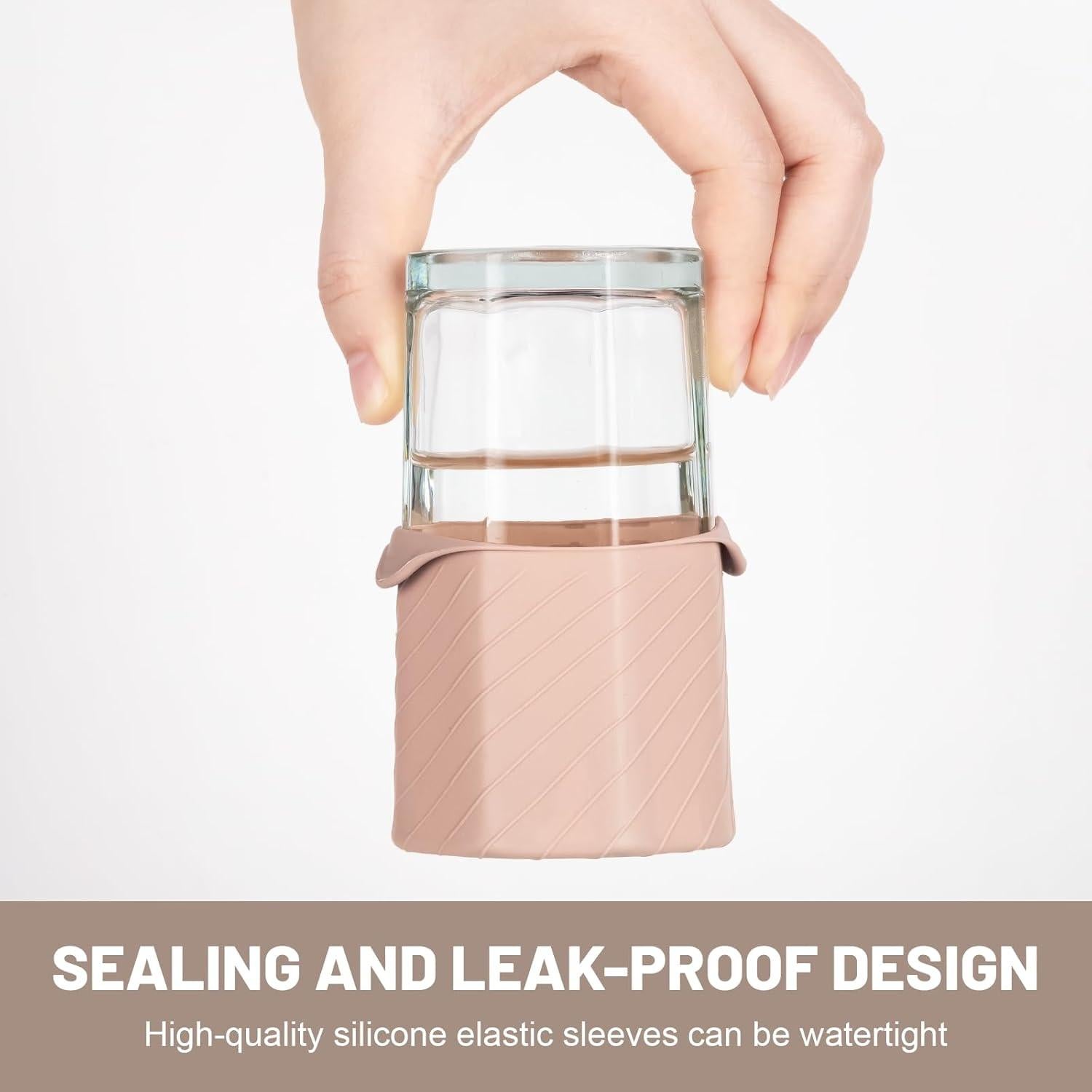 Protectores de Artículos de Tocador Mrsdry, 8 Pzas, Albaricoque