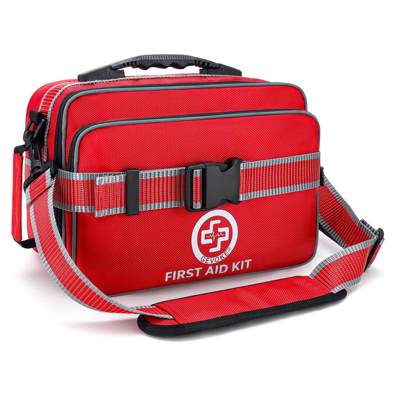 Kit de Primeros Auxilios GEVOKE 500 Piezas para Emergencias