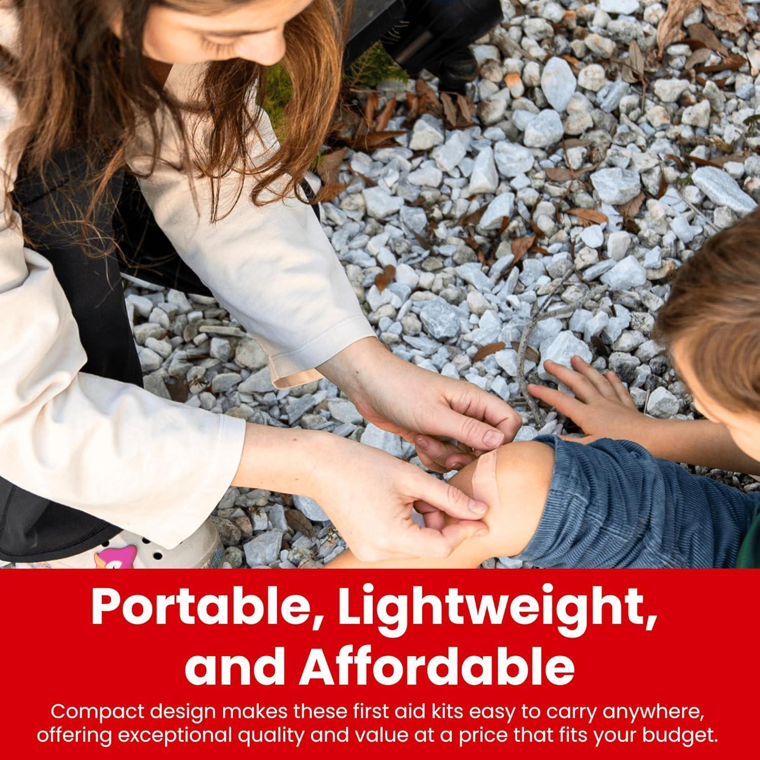 Kits de Primeros Auxilios Mini M2 BASICS - Paquete de 10 Unidades