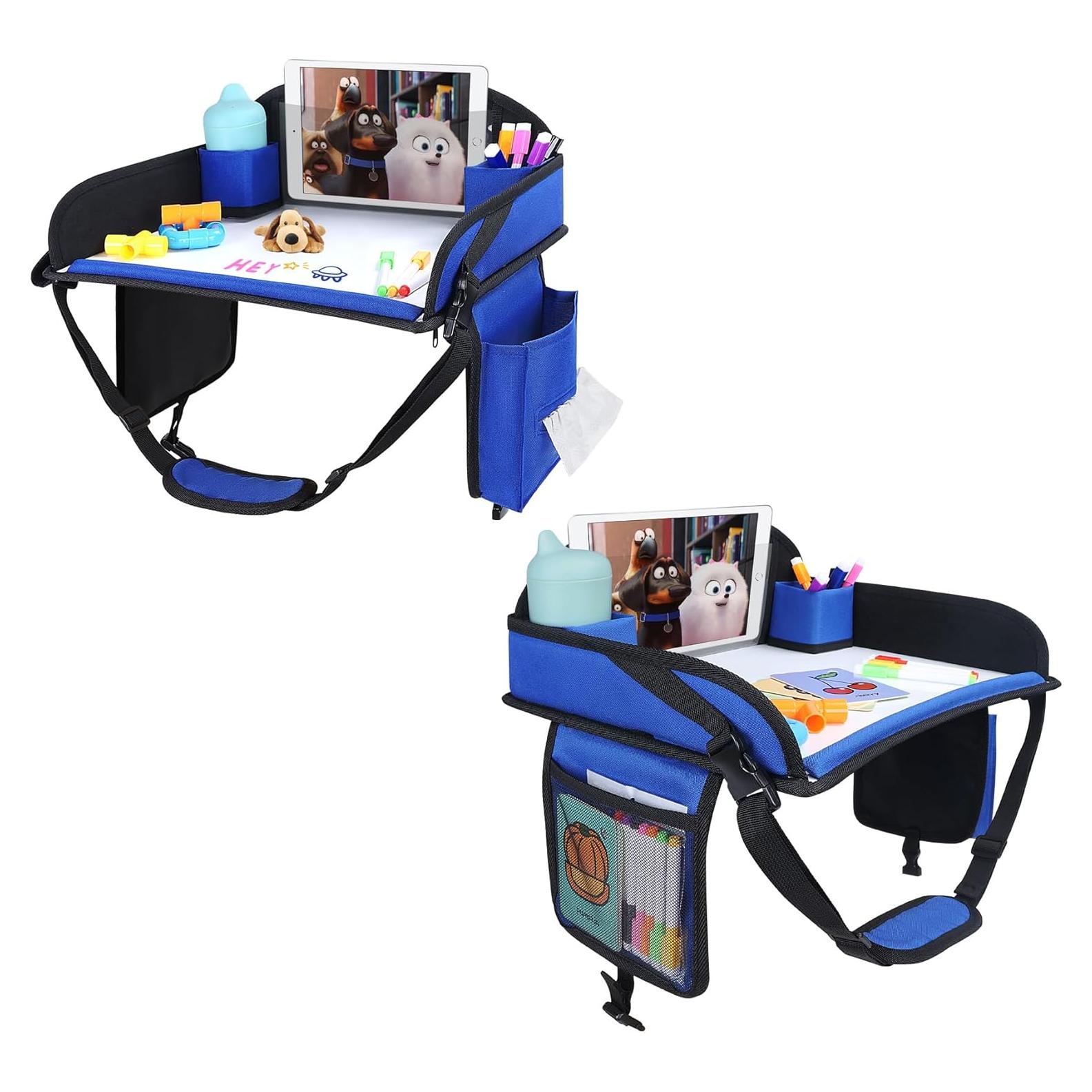 Bandeja de Viaje para Niños WENRENER Azul Marino 43x34cm 2PCS