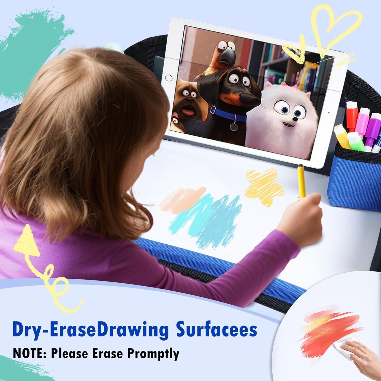 Bandeja de Viaje para Niños WENRENER Azul Marino 43x34cm 2PCS