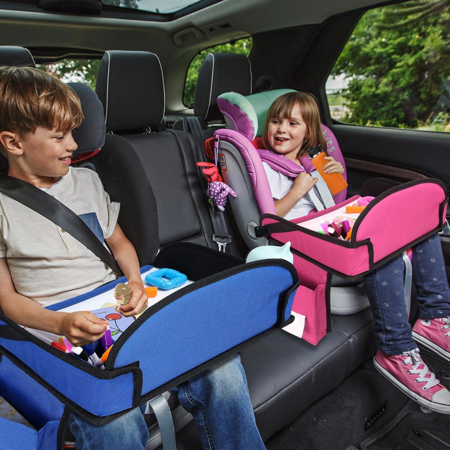 Bandeja de Viaje para Niños WENRENER Azul Marino 43x34cm 2PCS