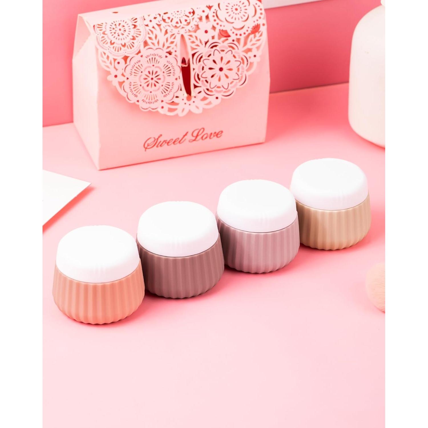 Set de Contenedores de Viaje Mrsdry 4 Piezas 30ML Aprobados por TSA