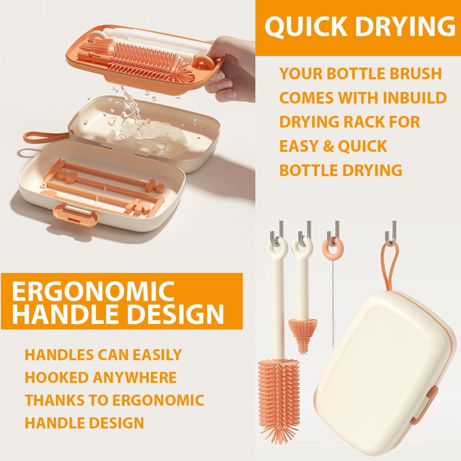 Kit de Limpieza de Botellas 7 en 1 Northway OneStore - Blanco