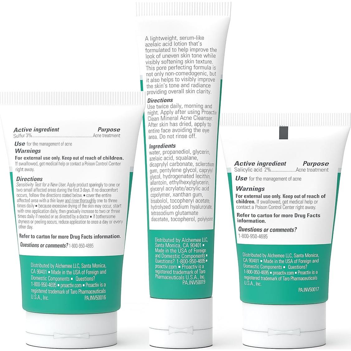 Rutina de Acné Proactiv Clean 3 Pasos + Parches Espinillas