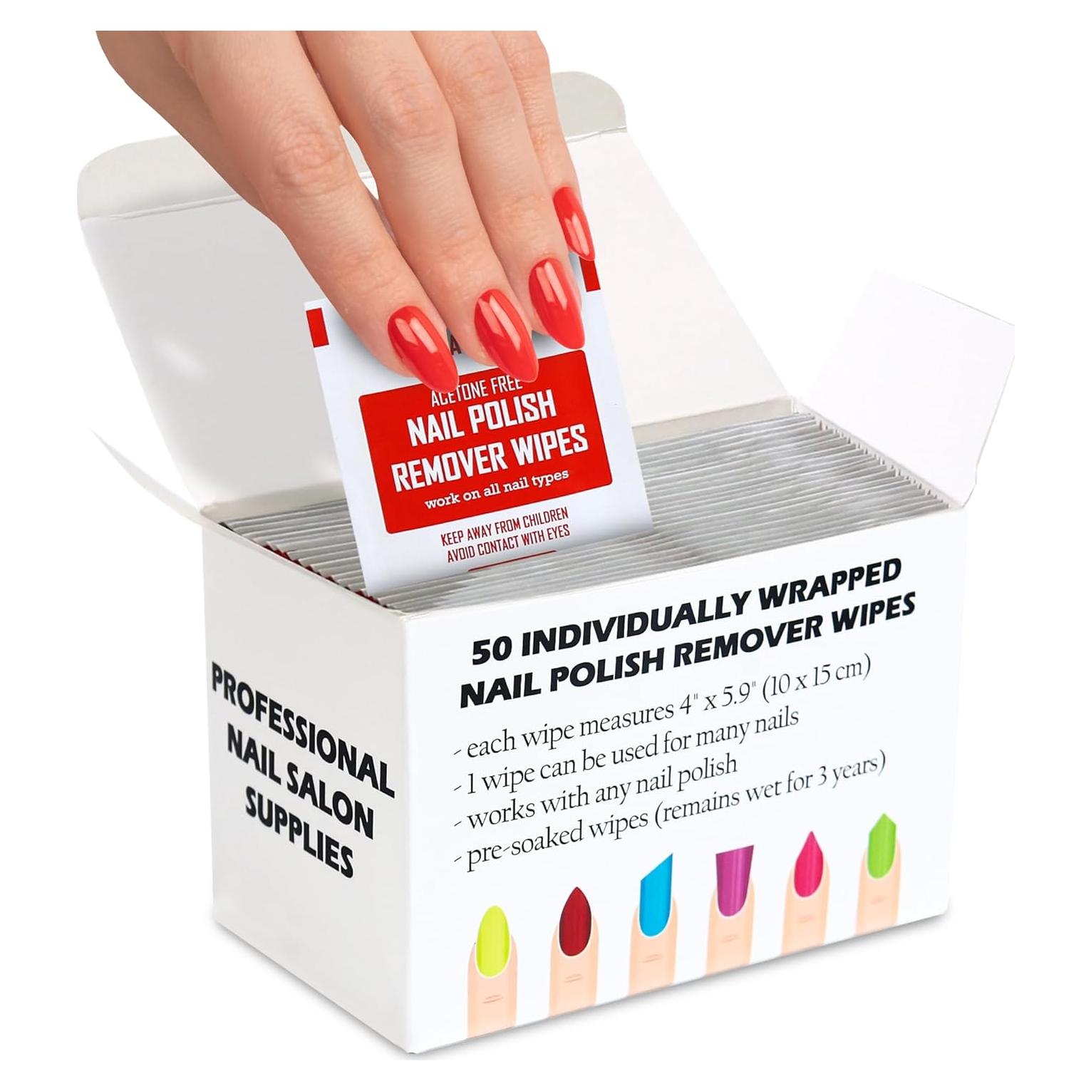 Toallitas Desmaquilladoras Ninja Quest Sin Acetona - 50 Unidades