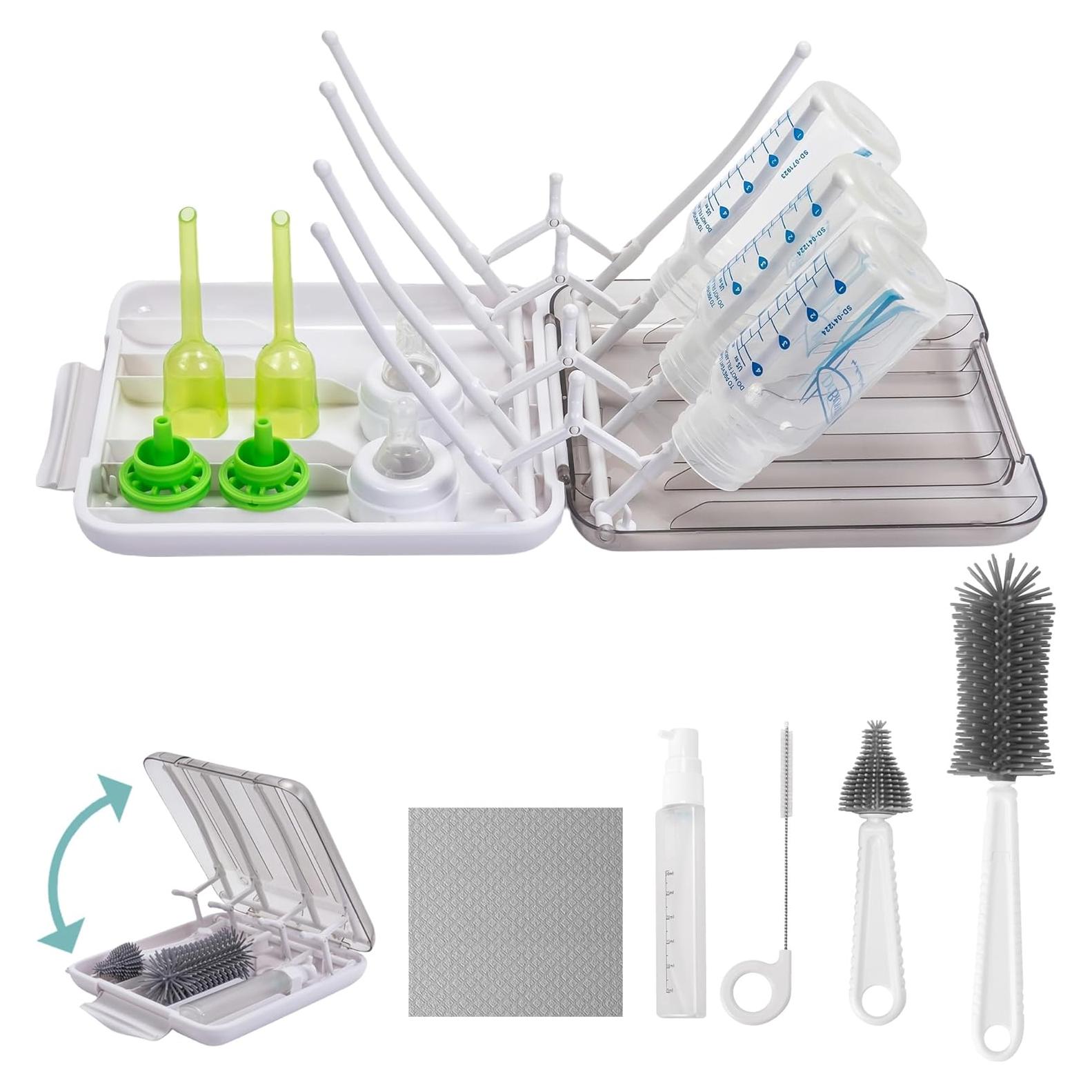 Kit Limpiador de Biberones 7 en 1 Snonerion Blanco