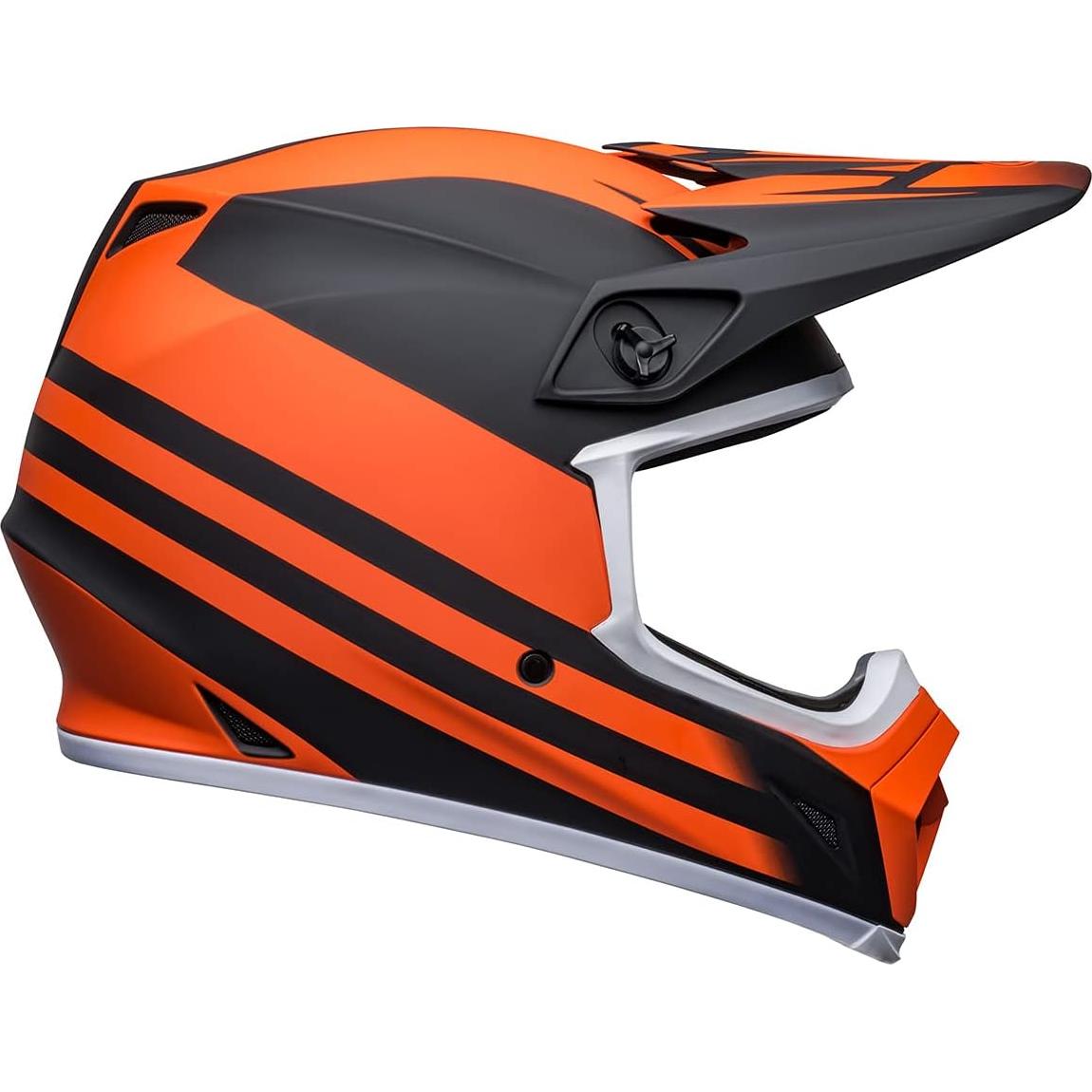 Casco de Motocross BELL MX-9 MIPS Disrupt Negro Naranja