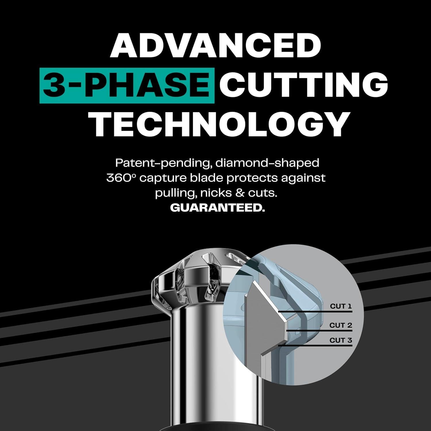 Recortador de Vello Nasal y Orejas Conair PG7500R Kit 5 Piezas