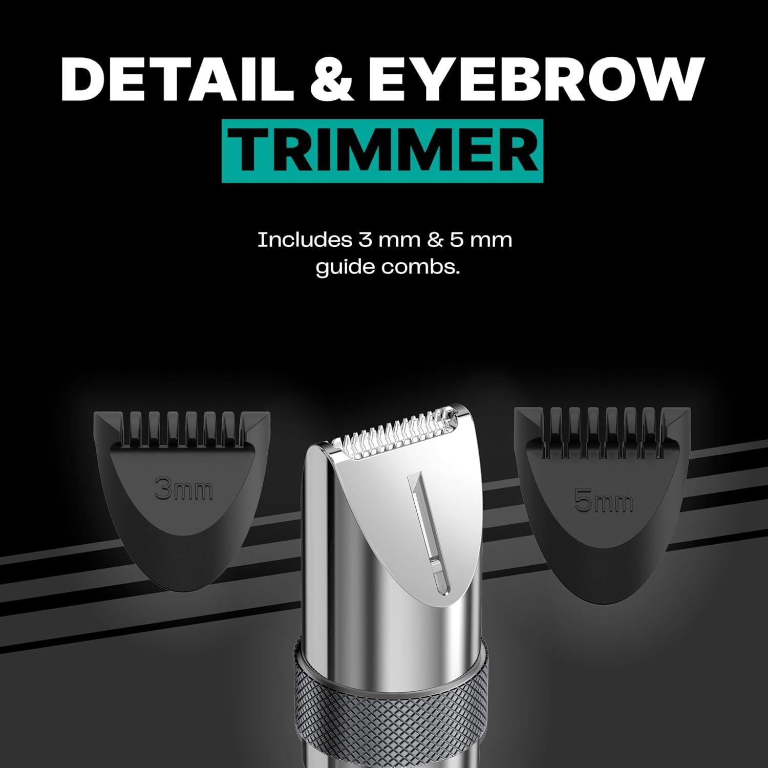 Recortador de Vello Nasal y Orejas Conair PG7500R Kit 5 Piezas