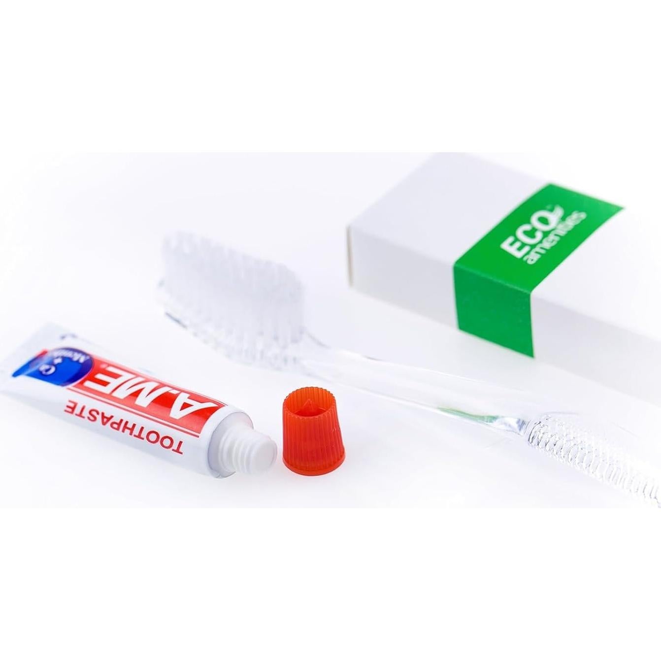 Kit de Cepillo de Dientes Desechable ECO Amenities - 100 Juegos