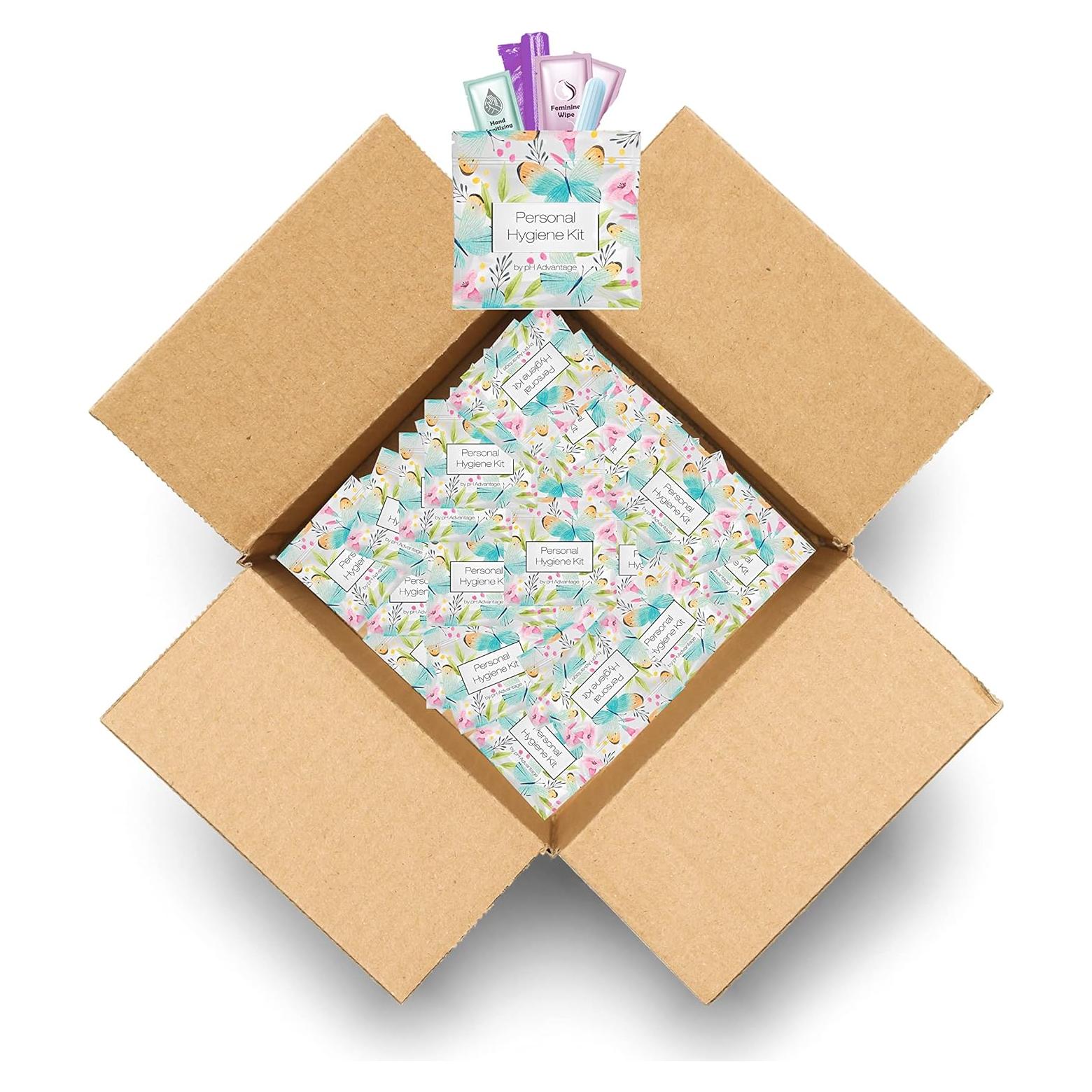 Kit Menstrual Todo en Uno Kit U Safe - 10 Paquetes Portátiles