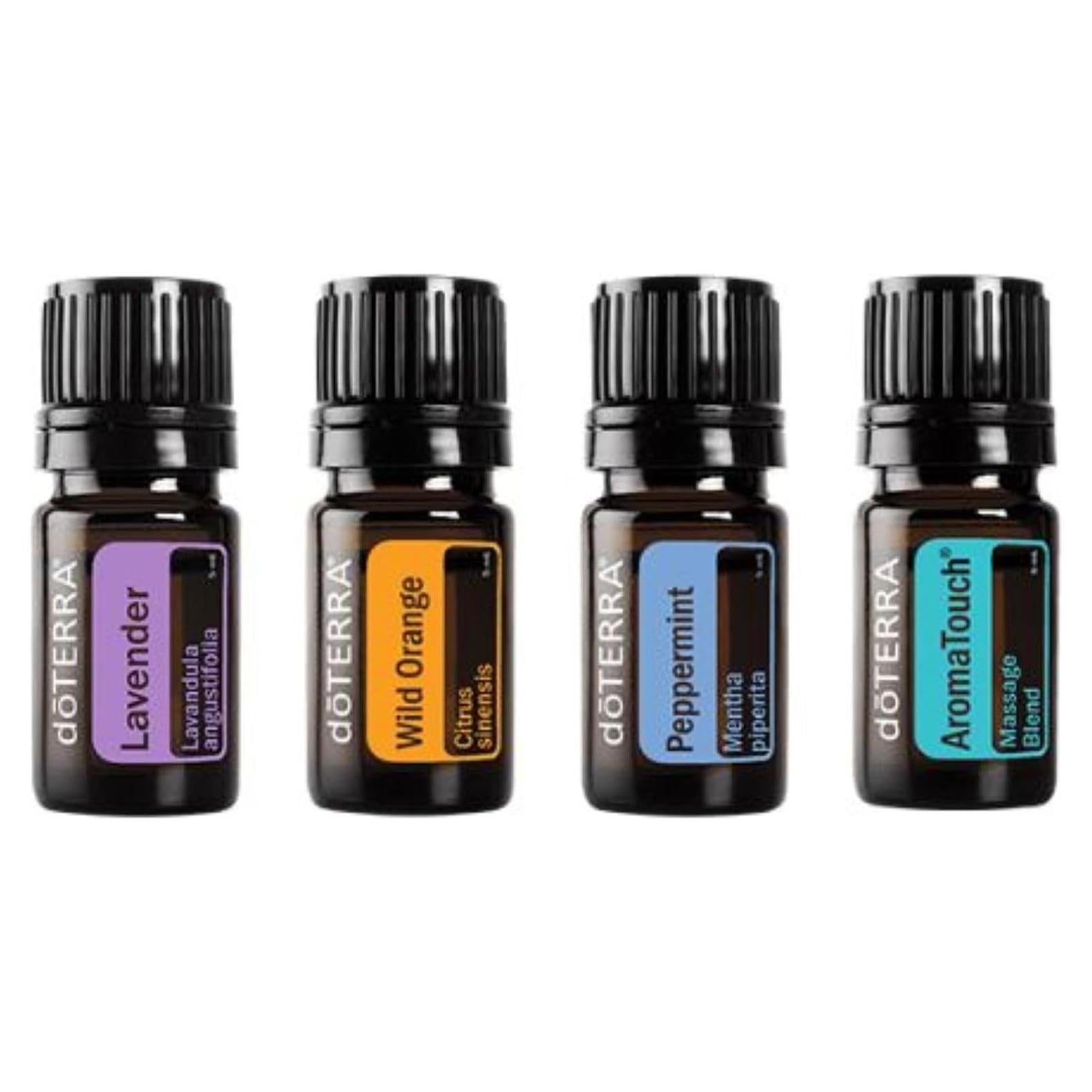 Kit de Viaje doTERRA - 4 Aceites Esenciales 5ml
