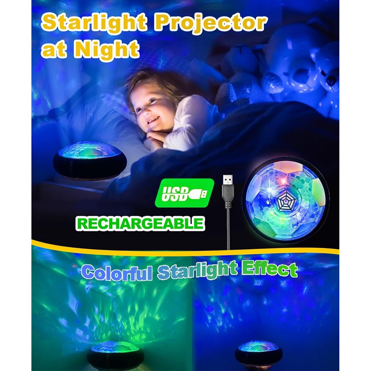 Set de Pelotas de Hockey Flotante Binggle 3 en 1 con Metas