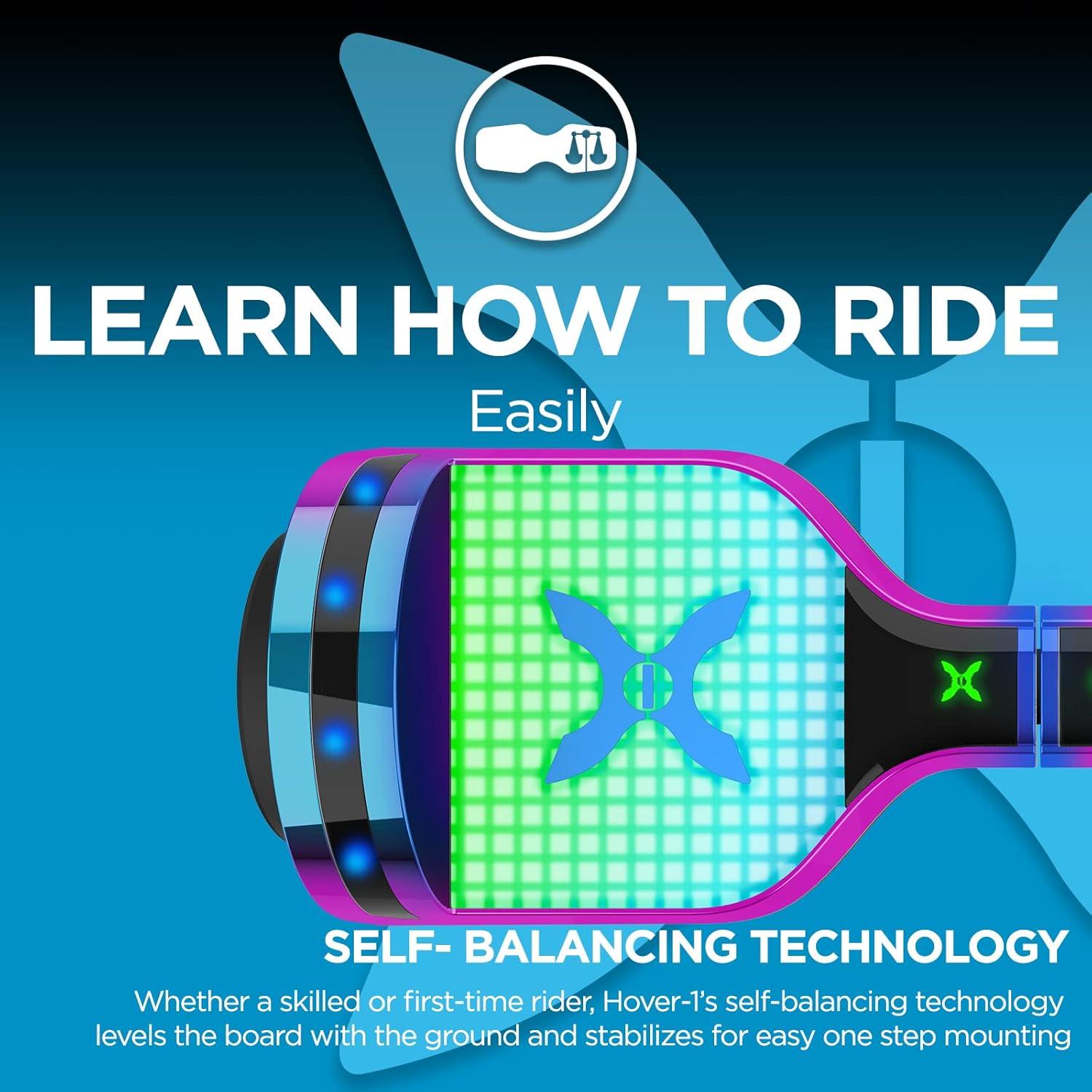 Hoverboard Eléctrico Hover-1 Astro 11.27 km/h 14.48 km Alcance