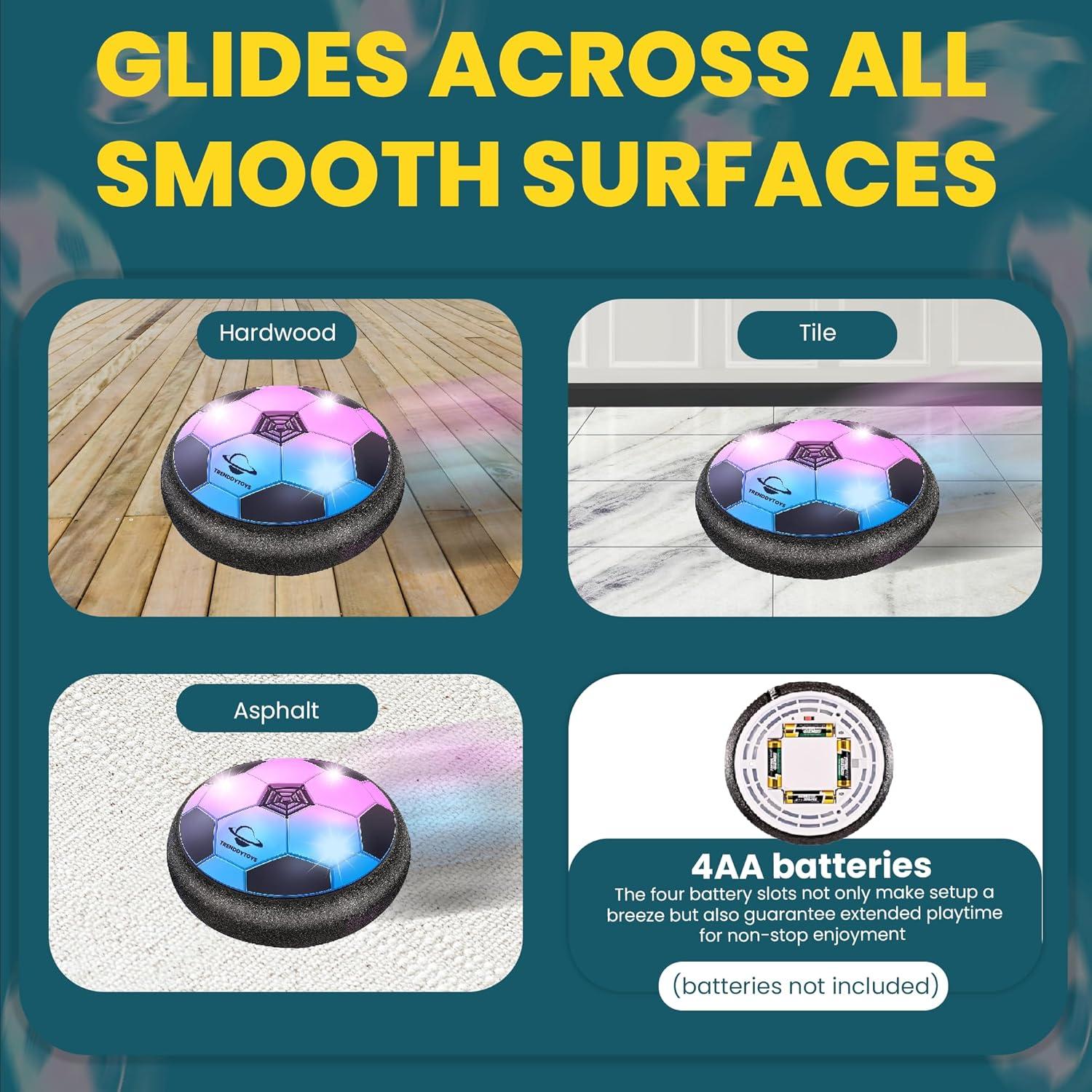 Pelota de Fútbol Flotante TrendyToys - Juego de 2 Pelotas LED