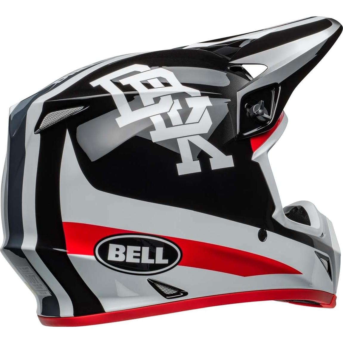 Casco BELL MX-9 MIPS Motocross Grande Negro/Blanco