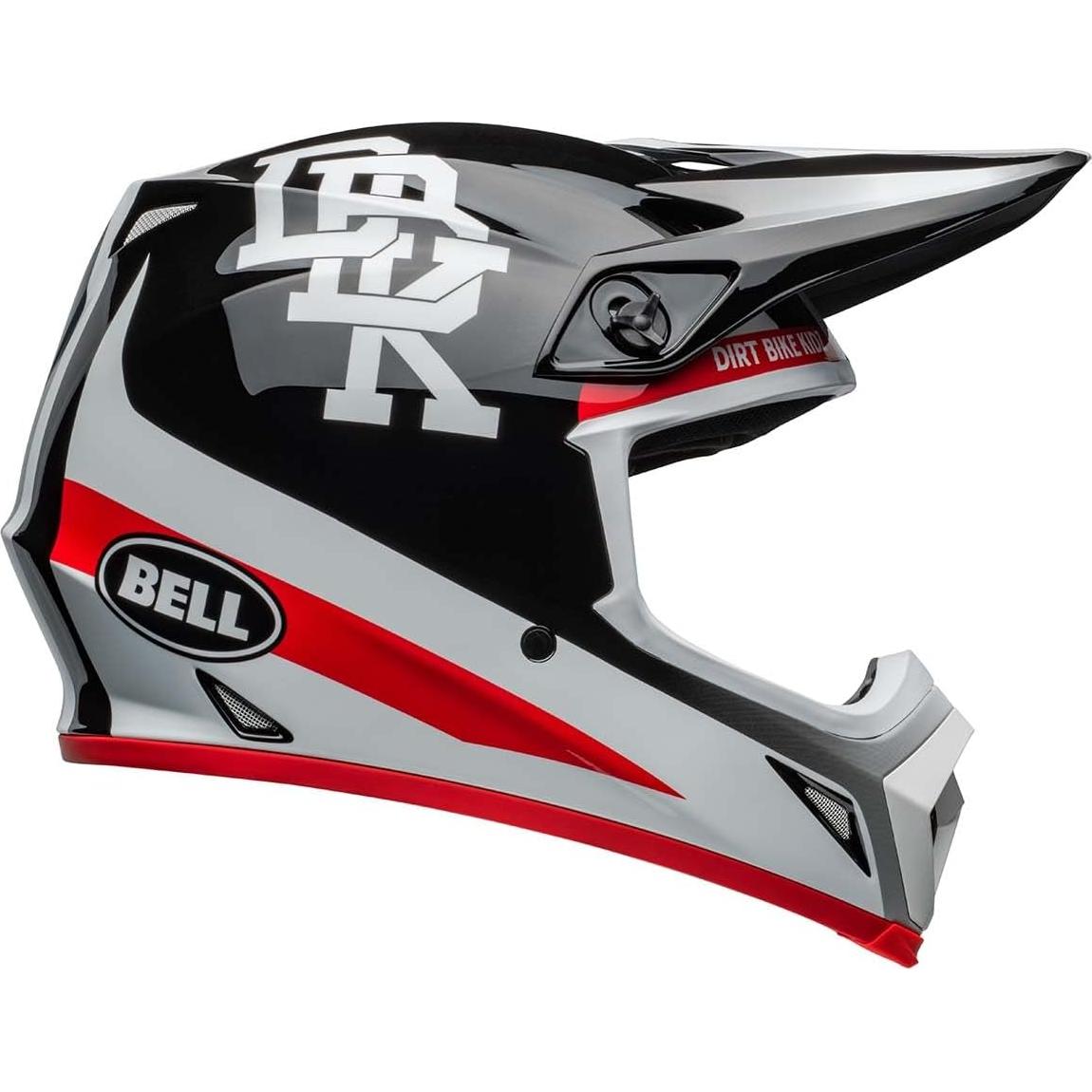Casco BELL MX-9 MIPS Motocross Grande Negro/Blanco