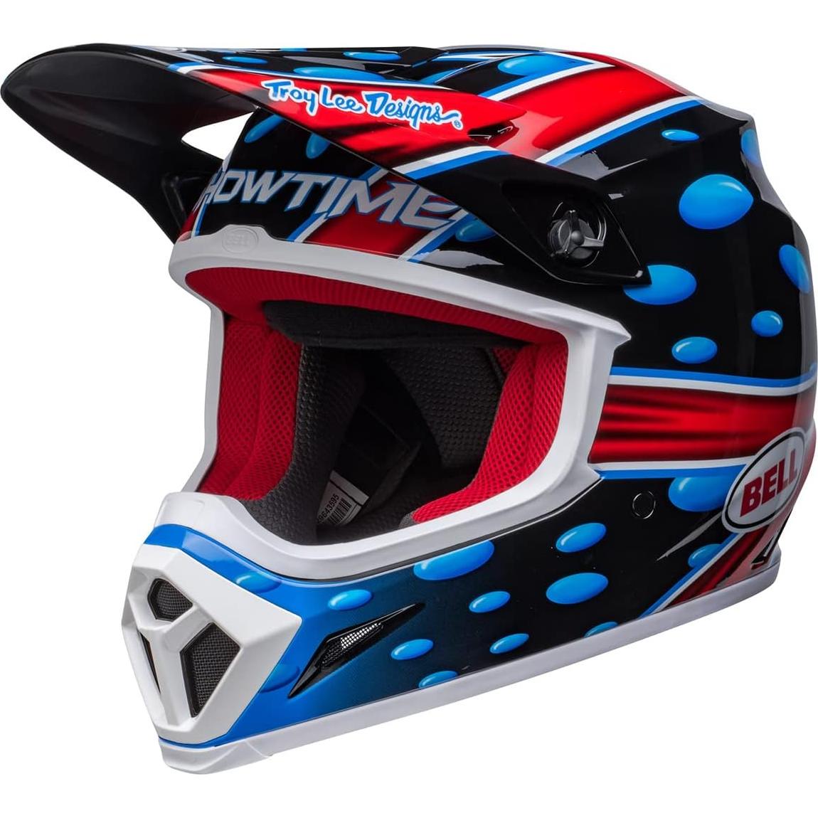 Casco BELL MX-9 MIPS Motocross Mediano Negro/Rojo
