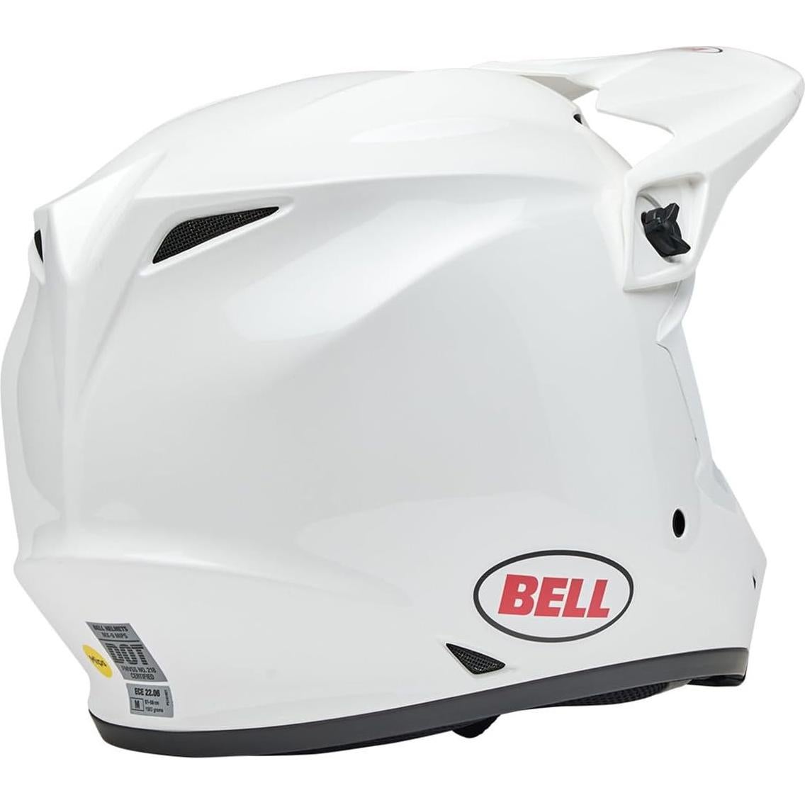 Casco de Motocross BELL MX-9 MIPS Blanco 3X-Grande