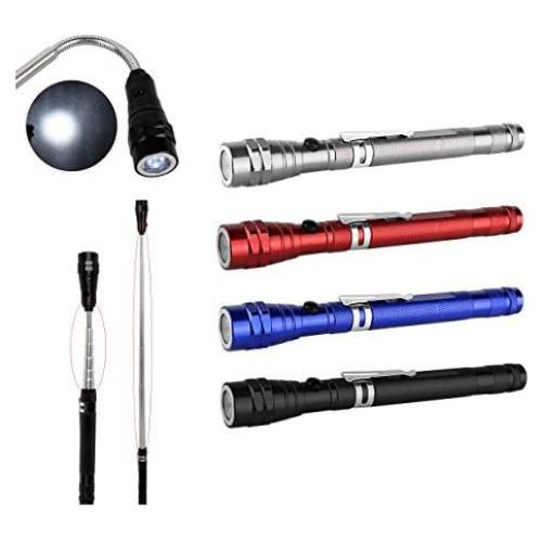 Linterna LED Telescópica BlueSunshine con Cabeza Magnética