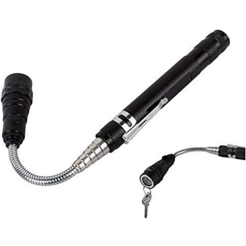 Linterna LED Telescópica BlueSunshine con Cabeza Magnética